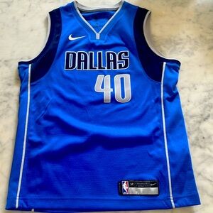 Mavs 40 Barnes jersey by Nike